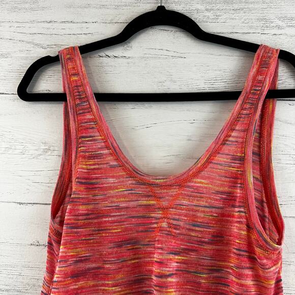 We the Free Pink Colorful Scoop Neck Tank Top Size S - Picture 3 of 7